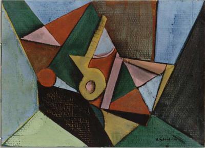 Sample artwork by Hardy Strid (Born 1921), known for abstract painting - View similar artists and auction records